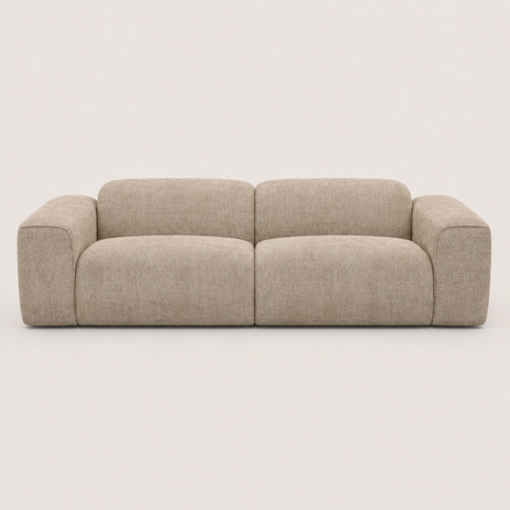 NOVA Woven Velvet 3-seater Sofa