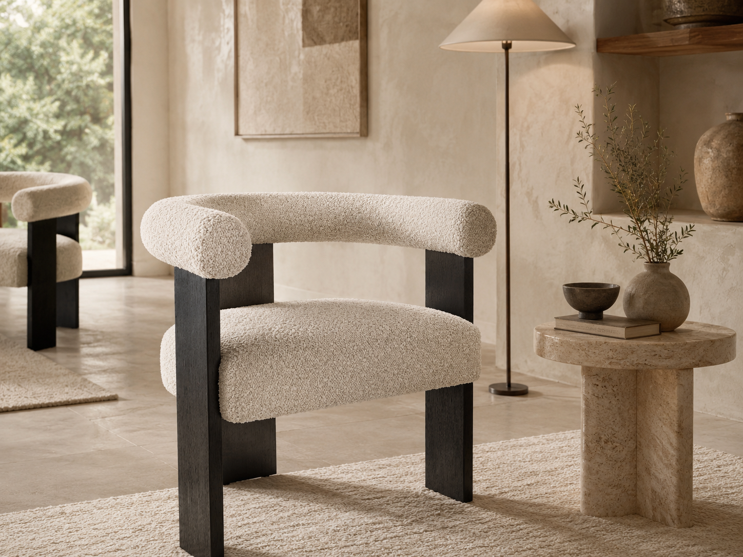 KLOE Boucle Armchair - Image 2