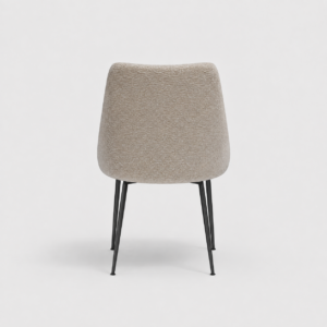 Set of 2 RAKL Bouclette Chairs With Black Legs - Image 5