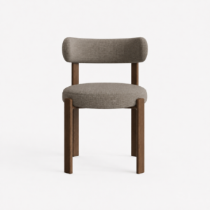 Set Of 2 OREN Mole Chenille Velvet Chairs - Image 3