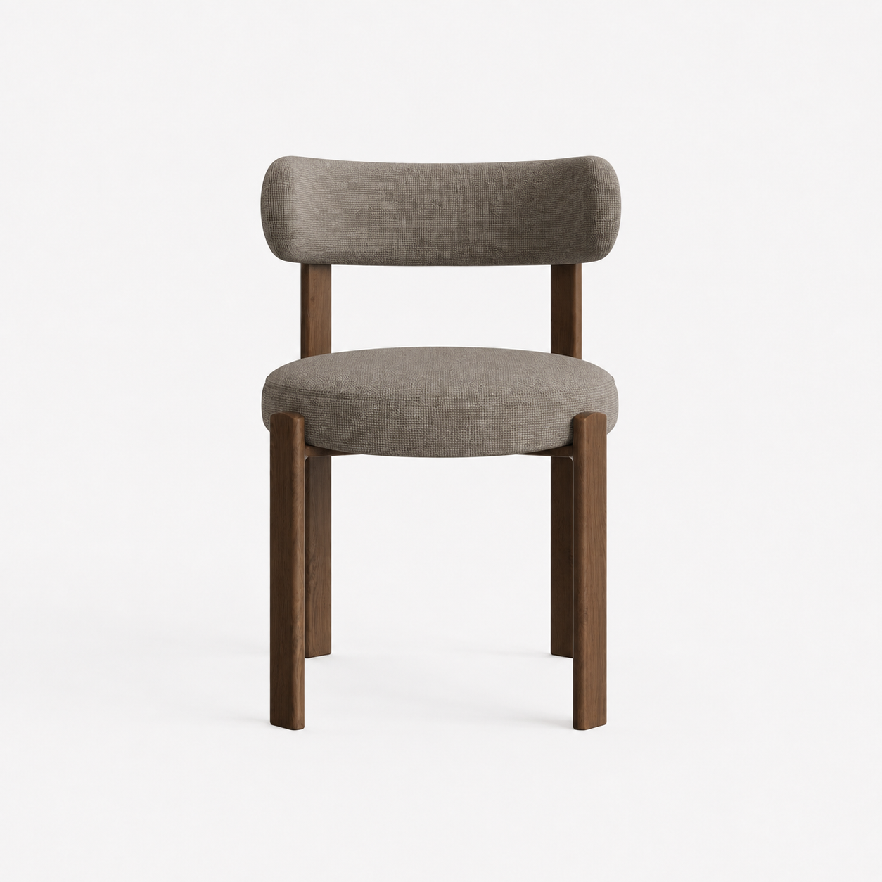 Set Of 2 OREN Mole Chenille Velvet Chairs - Image 3
