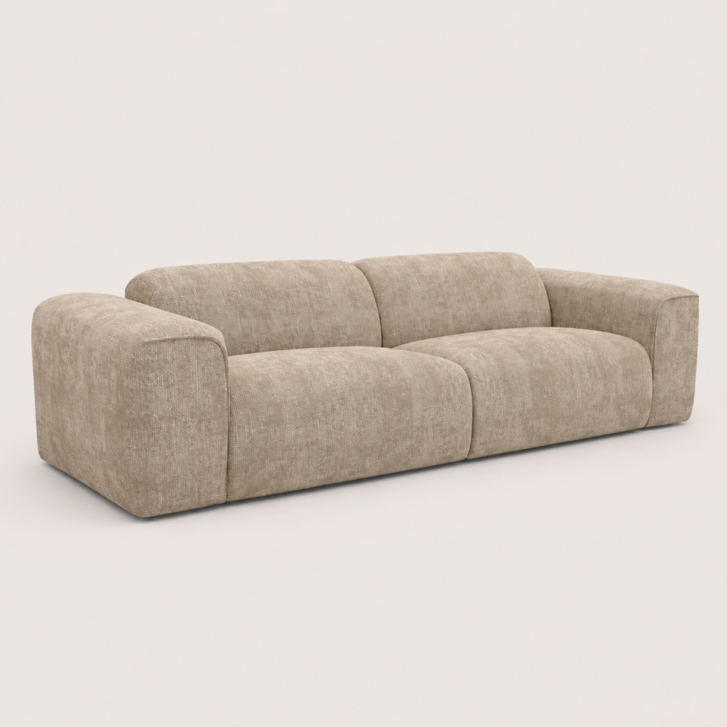 NOVA Woven Velvet 3-seater Sofa
