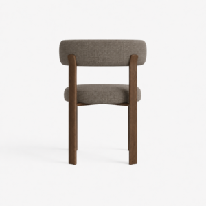 Set Of 2 OREN Mole Chenille Velvet Chairs - Image 4