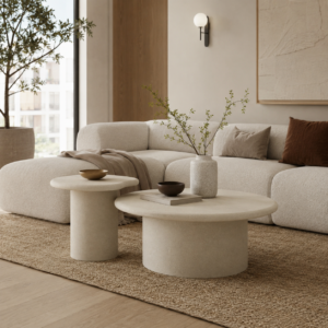 ALKO Microcement Coffee Table 48cm - Image 5
