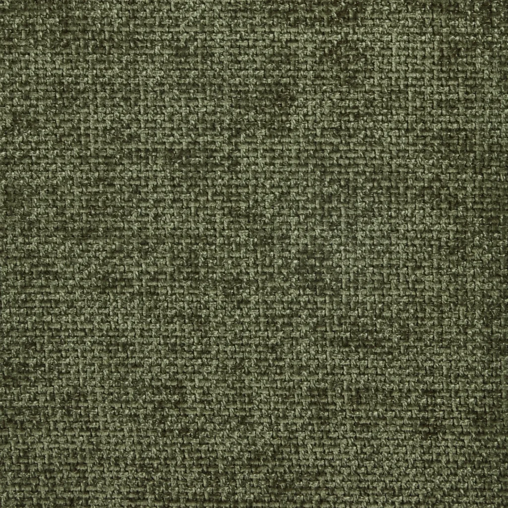Set Of 2 OREN Khaki Green Chenille Velvet Chairs