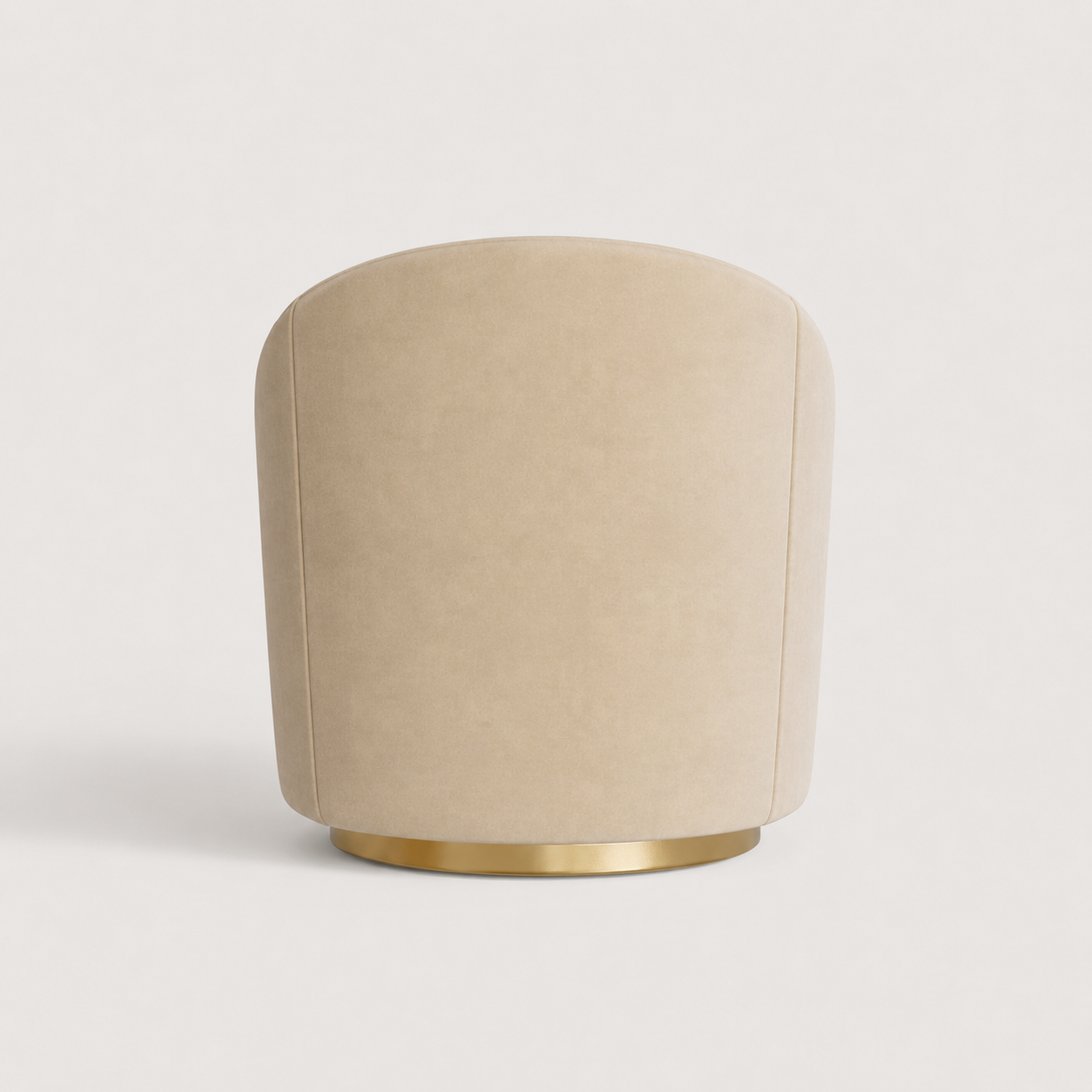 JADE Velvet Swivel Armchair - Image 4