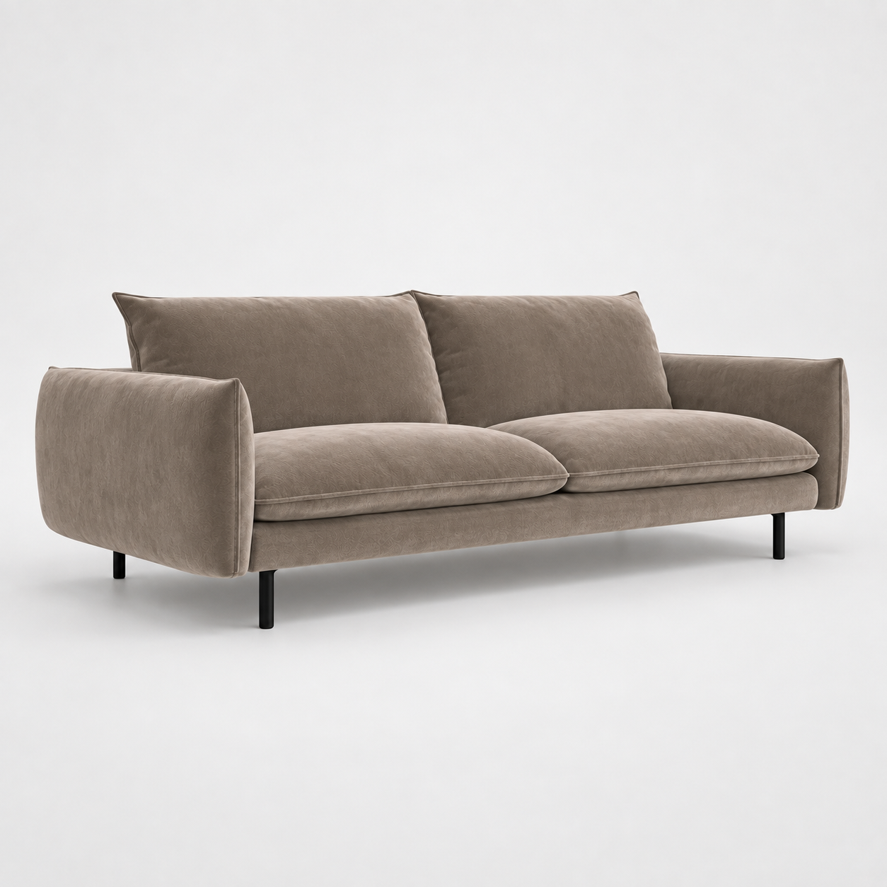 ISAK 2-seater Velvet Sofa - Image 1