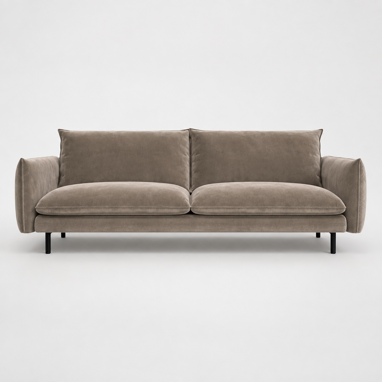 ISAK 2-seater Velvet Sofa - Image 3