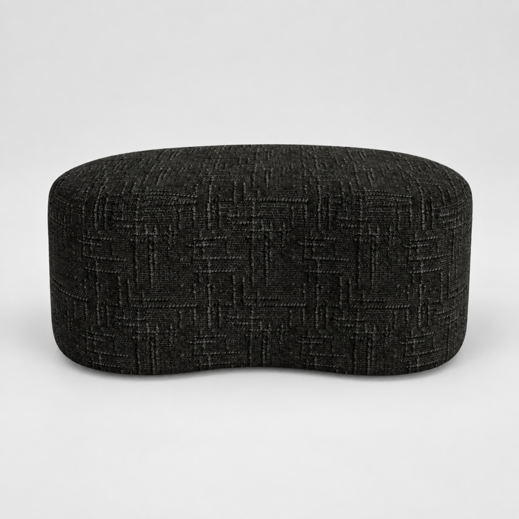 OVO Pouf 80 cm Woven Velvet