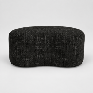 OVO Pouf 80 cm Woven Velvet - Image 3