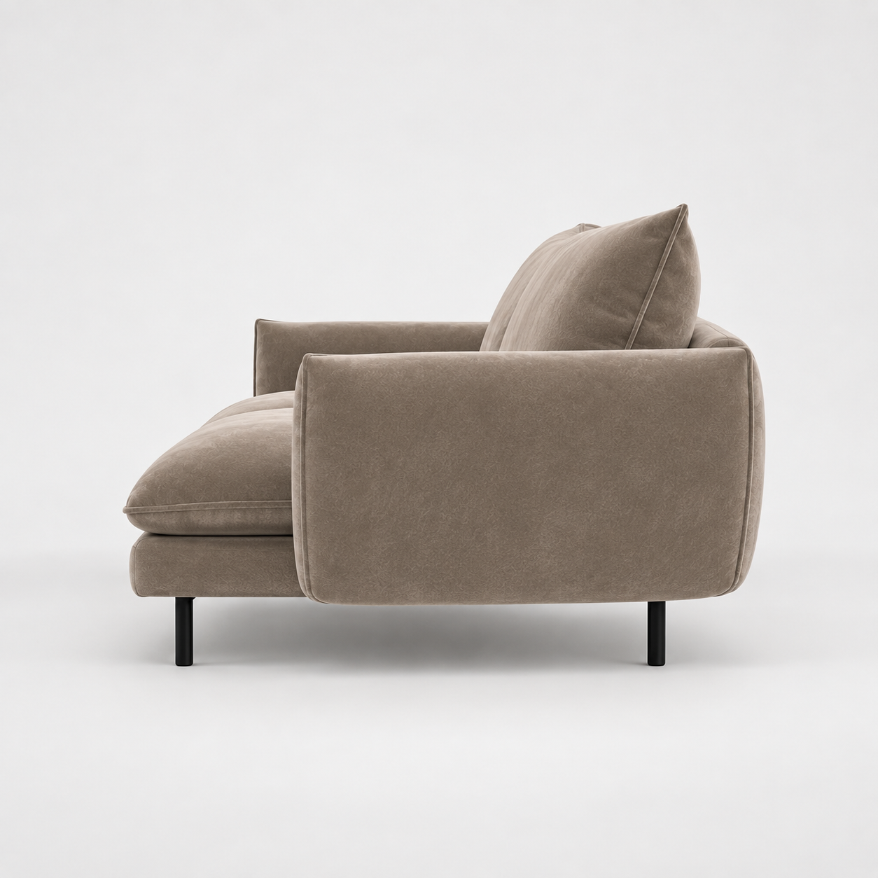 ISAK 2-seater Velvet Sofa - Image 4