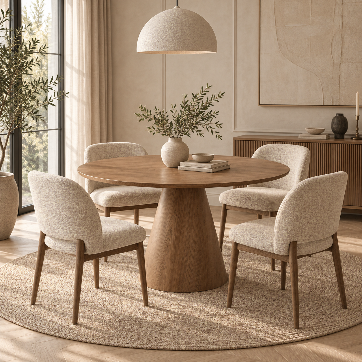 TARA dining table 120cm - Image 2