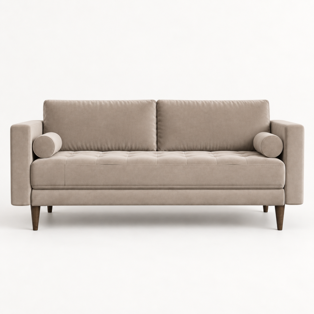 JAKOB 3-seater Velvet Sofa