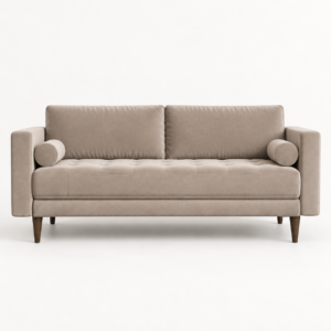 JAKOB 3-seater Velvet Sofa - Image 3