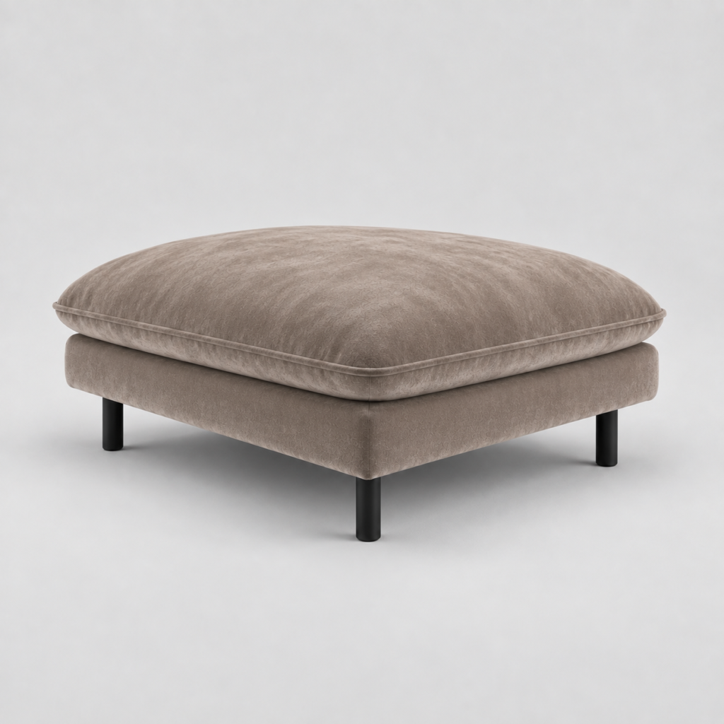 ISAK Velvet Pouf