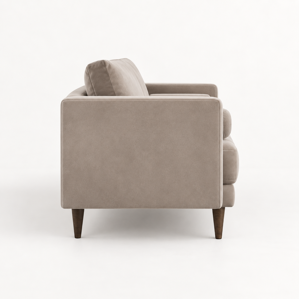 JAKOB 3-seater Velvet Sofa - Image 4