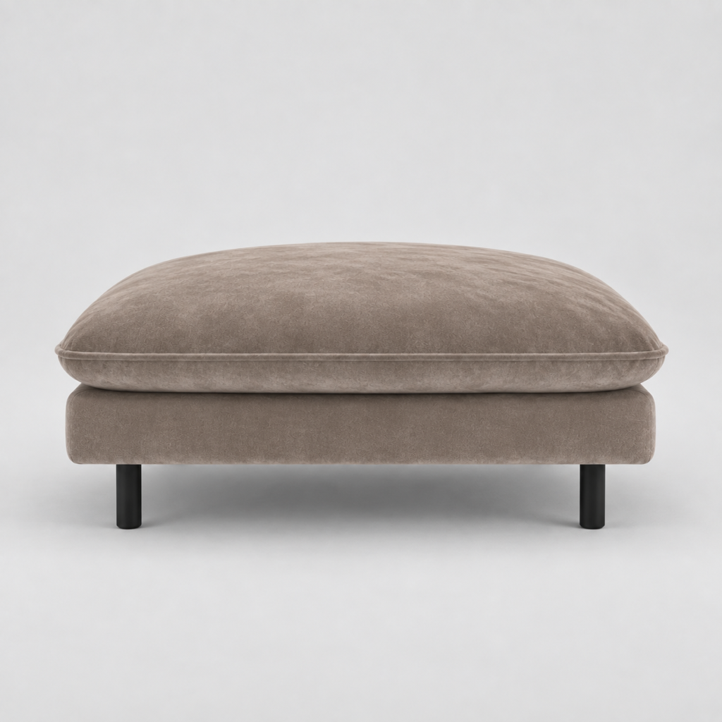 ISAK Velvet Pouf